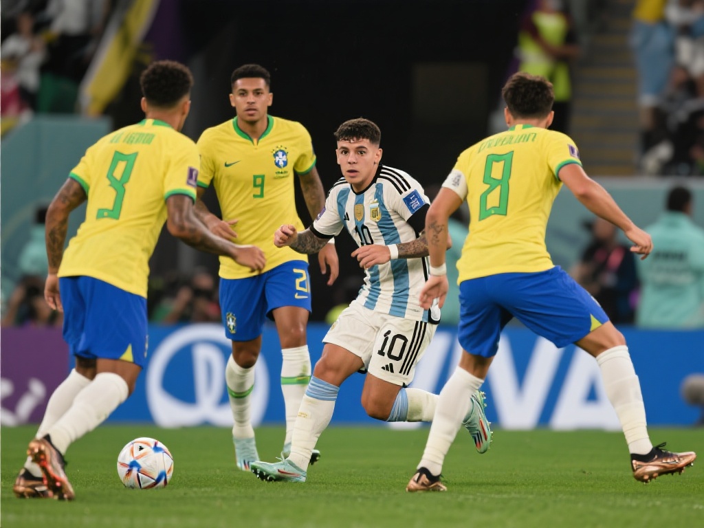 世预赛阿根廷4-1狂胜巴西 恩佐传射小蜘蛛建功