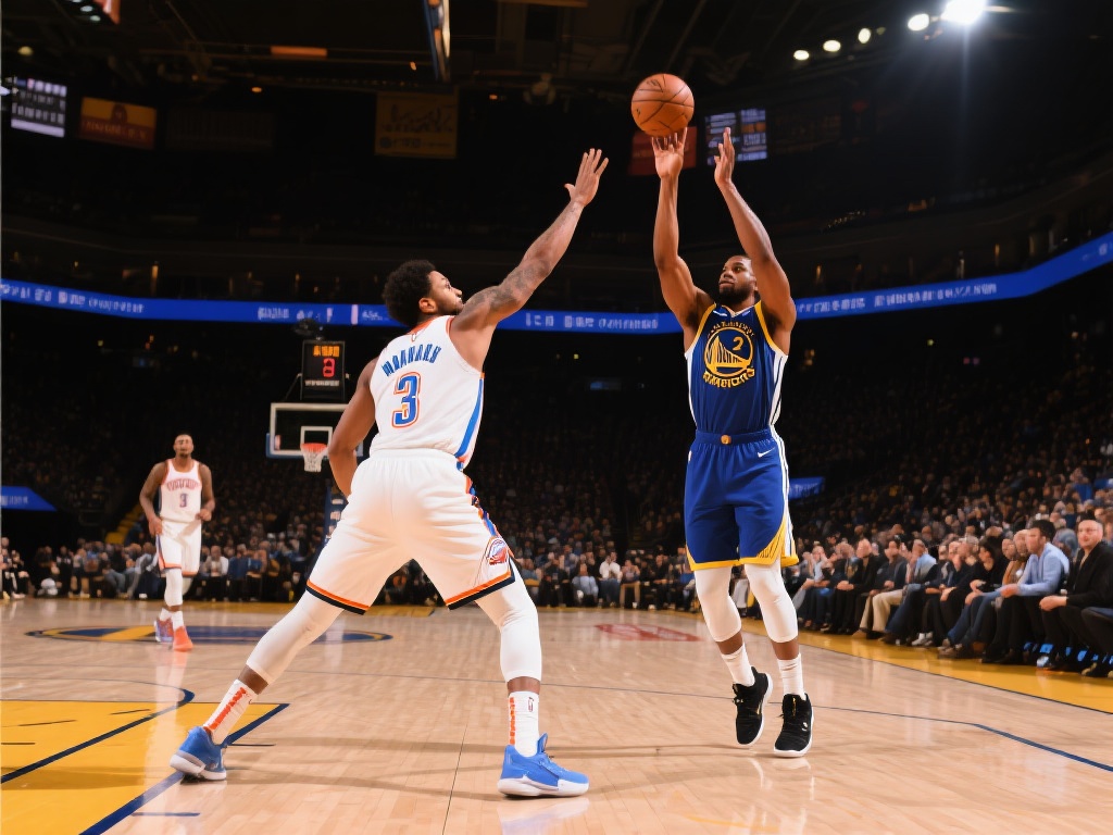 马绍尔挡拆顺下，接汤普森精妙助攻，轻松抛投得2分