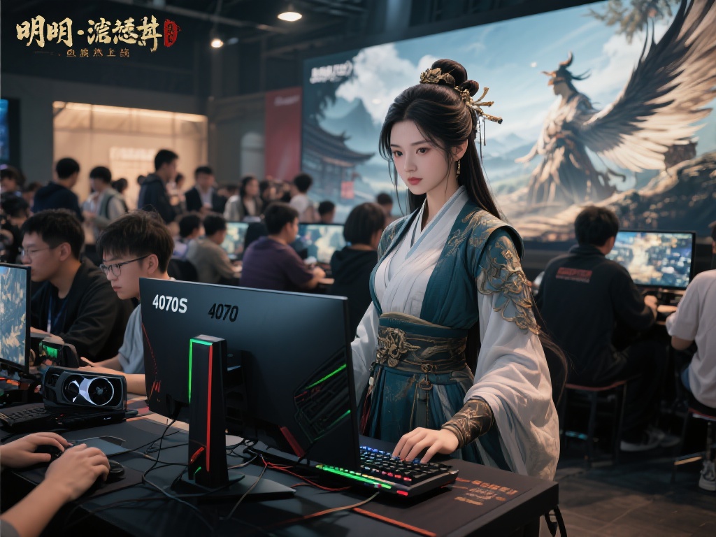 《明末：渊虚之羽》线下试玩：4070S毫无压力，女主角颜值抢眼