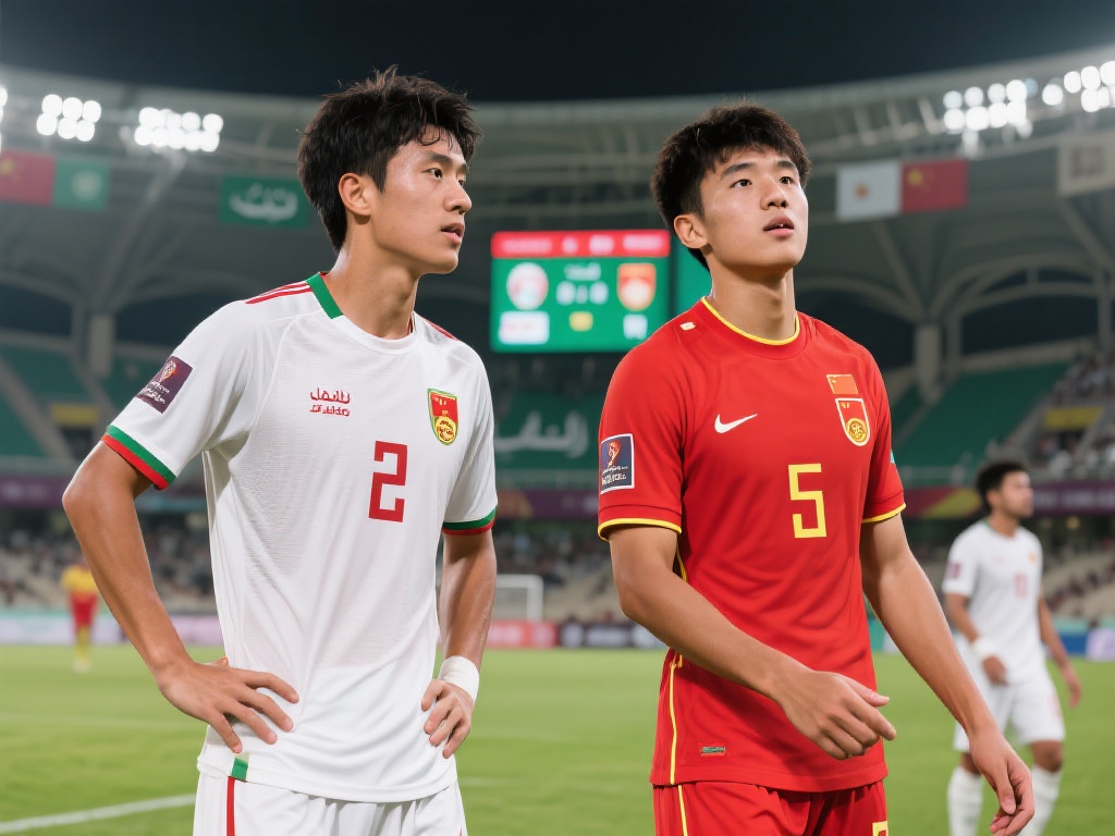 沙特对阵中国,首发阵容公布:蒯纪闻与王钰栋领军出战 在万众期待中,沙特与中国队的激烈对决即将