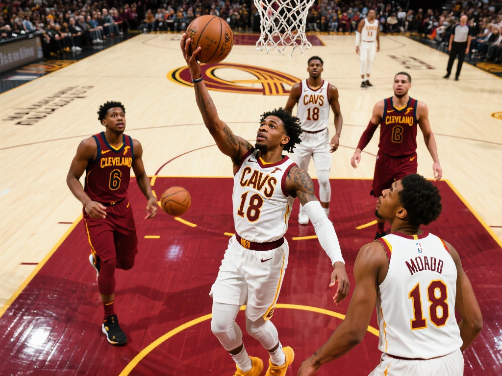 骑士以138-83大胜热火,米切尔贡献22分5助攻 骑士队的胜利并非仅仅依赖于米切尔的个人发