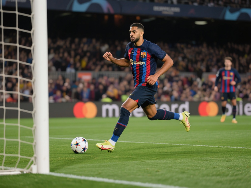 巴萨后场失误送礼 丹朱马单刀追平比分 作为场上的焦点人物,丹朱马在本场比赛的表