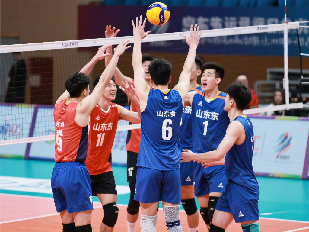 山东男排成功晋级全运会决赛阶段比赛 在最近的全运会预选赛中,山东男排凭借出色