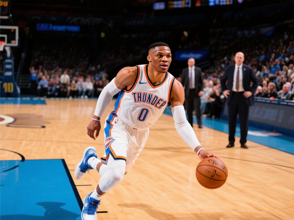 值得一提的是，这场比赛中威少的助攻次数甚